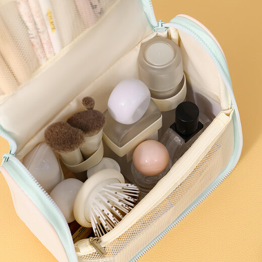 Banzheni cosmetic bag travel toiletry storage large capacity portable portable partition cosmetics small items men and women luggage bag