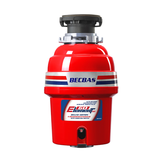 BECBAS food waste disposer E60EVO kitchen waste shredder forward and reverse wireless switch E60EVO
