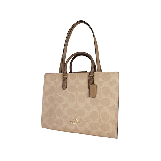 Coach Tasche Tasche Neue Maggie 36 Frauenhandtasche Klassische presbyterianische Umhängetasche Sandgelb Cy677 IMXI9 Länge 36,5 cm Breite 14 cm Höhe 28 cm