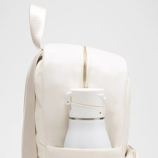 lululemon丨Everywhere Small 小款背包 *金属件 LU9CZPS 浅象牙白/橡木棕/金 O/S