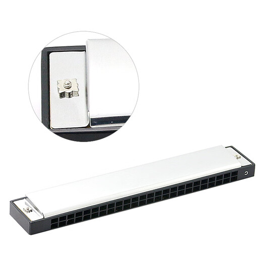Tongbao Tombo Store Advanced Performance Teaching Modèle d'enseignement 24-trous Pure Polyphonic Harmonica 6624p Set 7-Tuning Set (CDEFGAB) avec piano de cartes Yengboge