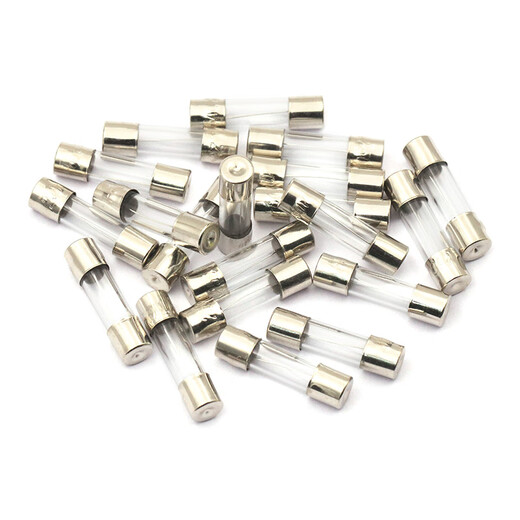 Dafuri fuse tube 5x20 glass fuse tube fuse 250V 1A 2A 3A 5A 10A20A15A 30 T8A 250V 5X20 T slow blow (5 pcs/box)