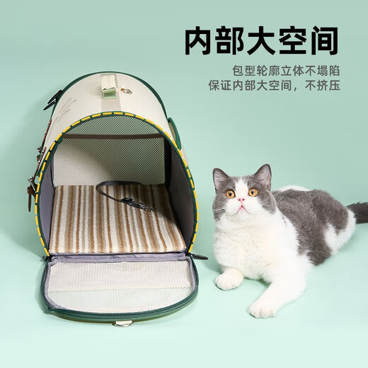 Wakytuwakytu Bits British Lightweight Cat Bag Portable Gat Back Bag Bag Cat Nest Pet Single-Hohole Portable CAGE ORDEN ESTÁ ALIMENTO PARA LA TIENDA OFICIAL DEL VENTILLO ELÉCTRICO C12116JIN [JIN ESCUCHA 0.5 kg]