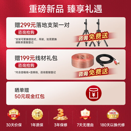 先科（SAST）专业中小型会议室音响设备全套无线话筒功放音响套装背景音乐培训会议专用系统蓝牙功放壁挂音箱 两12吋会议音响+四话筒四鹅颈(100-220平)