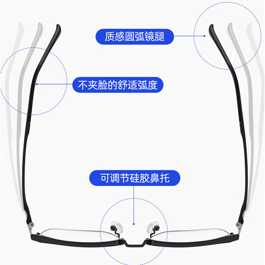 Essonio Reading Brille Herren High Definition Ultra-leichter blaues Licht Anti-Blau-Licht ältere Menschen alte Brille Frauen mittleren Alters mittleren Alters und ältere Hochzeitsbrille Universal Schwarz und Silber 100 Grad für 40-49 Jahre empfohlen für 40-49 Jahre