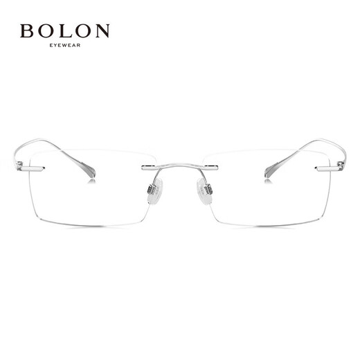 Tyrannosaurus (BOLON) Tyrannosaurus myopia mirror optical frame titanium frame male frameless glasses female can match astigmatism BT1591 frame + 1.60 diamond crystal film rock