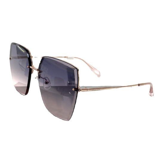 Tyrannosaurus Bolon25 Brille Frauen Schmetterling BL7170 Rahmenlose Sonnenbrille Mode und personalisierte Schönheitsspiegel BL7170-A35 Grau Full Color