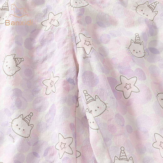 Banxidi [cartoon full print] children's pants summer clothes new style boys and girls fashionable mosquito-repellent baby casual nine-point pants