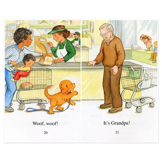 小饼干狗系列：Biscuit Takes a Walk 进口原版英文绘本  小学教辅