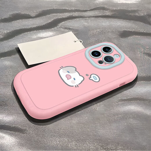 Yunluo Xiaoyu Want Kitten is suitable for Apple 15/14 cute iPhone16promax/phone13/14 creative 11 black-W677 little blue fish iphone6s