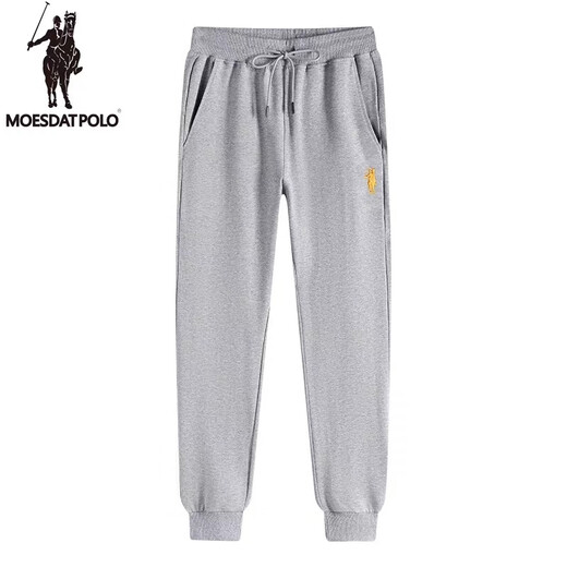 POLO SPORT American Ralph Lauren spring and autumn casual versatile pants loose leg drawstring sweatpants simple sports pants men's pants black M