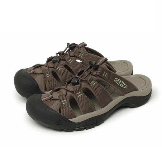 Keen Cohen Men's Amphibious Sports Sandals Newport Slippers Sports Street Outdoor Leisure Japan Direct Mail 01. Military Green Csite US8.5 (26.5cm)
