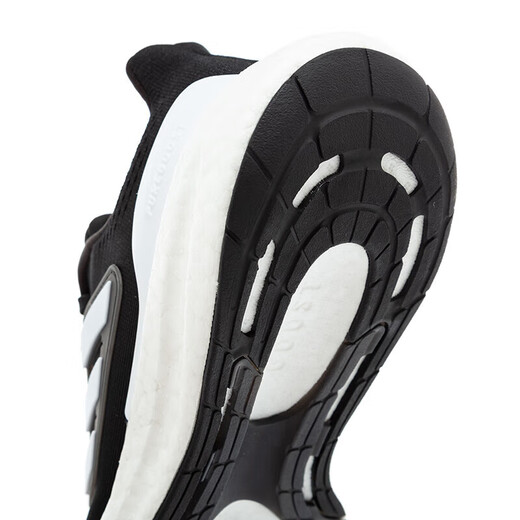 阿迪达斯 （adidas）官方舰店跑步鞋 25夏新款缓震轻便运动鞋网面透气低帮休闲鞋子男 IF4839/黑白/BOOST鞋底 40.5 (内长250mm)