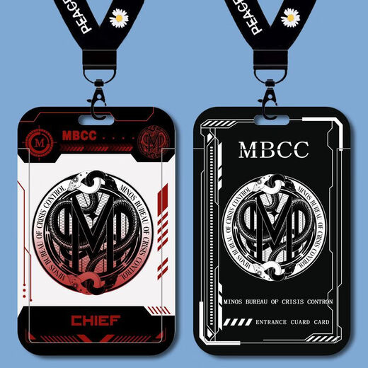 Fehlende MBCC Director Icon Student Card Set Schulkarten Marken -Bus -U -Bahn -Kartenkarte Wasserkarte B15828 Long Lanyard + Campus Card Clutch