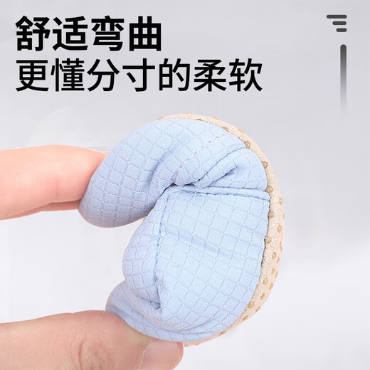 Spring and Autumn Toddler Shoes for 6-12 months, Spring, Autumn and Summer baby shoes for men and women, non-slip, soft soles, non-removable shoes, blue, single layer, 13, inner length 12.5cm, recommended for 9-12 months