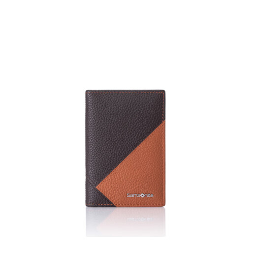 新秀丽（Samsonite）卡包男新款驾驶证包大容量商务多卡位卡套礼盒TK6 TK6*91016 黑蓝拼色 可放驾驶证
