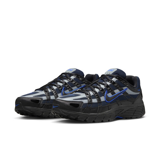 
Nike men's retro running shoes, airy sports shoes, autumn official NIKE P-6000 IF6199 002 black/black/obsidian/cold gray 42