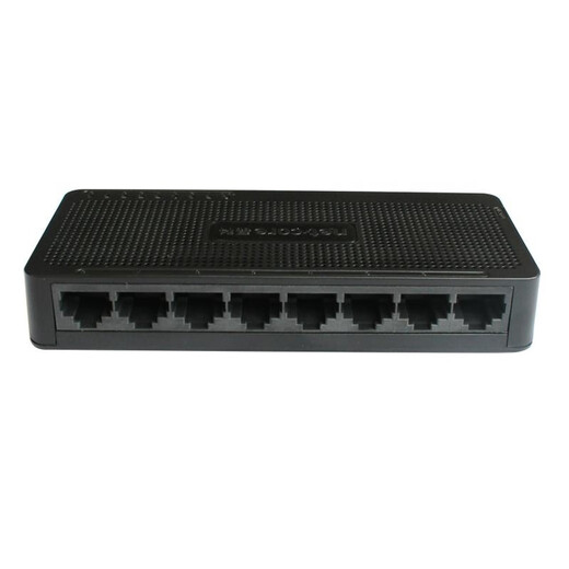 Leike second-hand Leike household 5-port 8-port 16-port network switch splitter plug-and-play 100M school dormitory monitoring second-hand Leike 5-port 100M new model + power supply second-hand