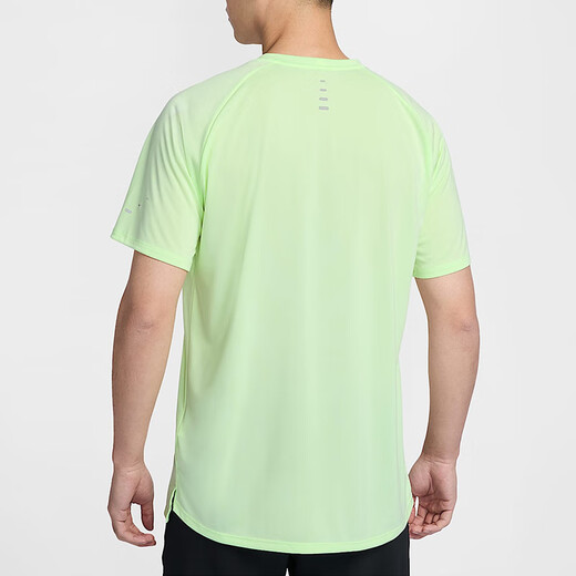 Camiseta de manga corta Nike (Nike) para hombres 2025 Summer NUEVO ARRIBA SPORT ARRILLABLE CORRER BODING BODYSUit HV5204-701 ligeramente amarillo y verde M /170 /recomendado 110-130Jin [Jin equivale a 0.5 kg]