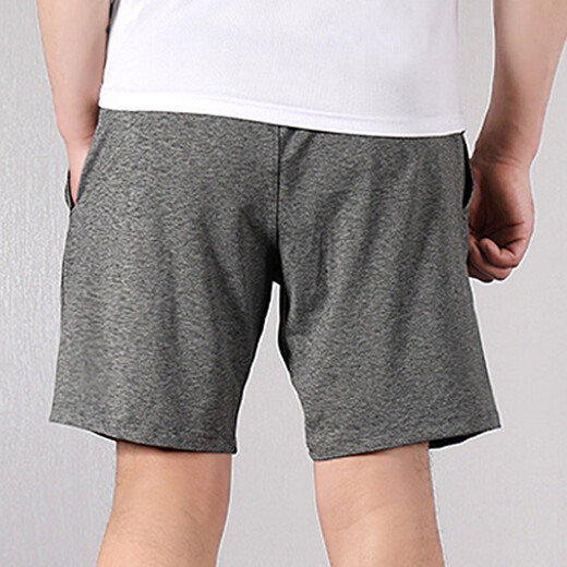 耐克（NIKE）短裤运动裤男裤2025夏季新款休闲裤针织透气宽松五分裤AT5694-084 AT5694-032深灰  M /170/推荐110-130斤