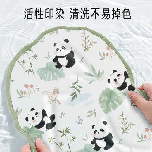 Aibaoshi Baby Anti-Schock Schlafsack Sommer reines Baumwollschal Swaddel-Baby Umarmung Quilt Single beruhigender Artefakt Panda S753