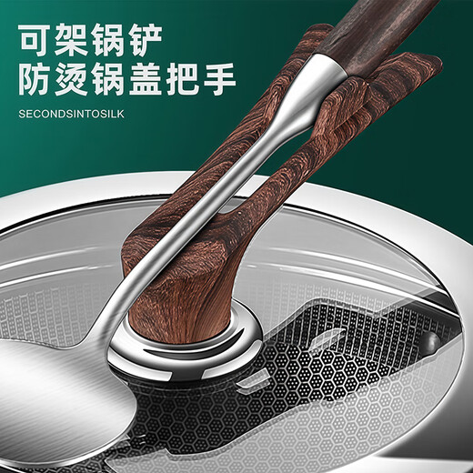 Home Story Japanese Pot Lid Handle Universal Accessories Glass Cover Long Handle Standable Stand Handle Steamer Wok Universal Pot Cap