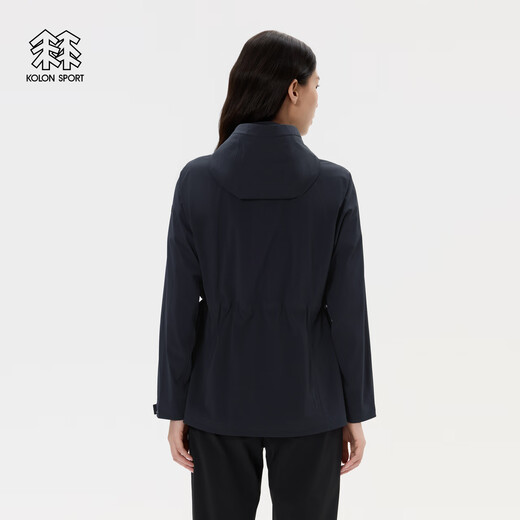 Kolon Sport/Kolon Shule Jacke Frauen Outdoor Sports Wasserabweisungskontakt Kühlung UPF50+ Sonnenschutzjacke LKJK5MT834-BK Black S 160/84a