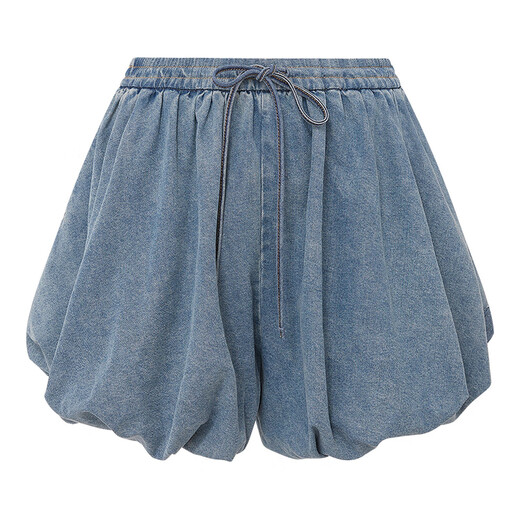 
DZZIT jeans 2025 spring new denim style flower bud light and vitality early spring pants women 3J1R1591S blue S