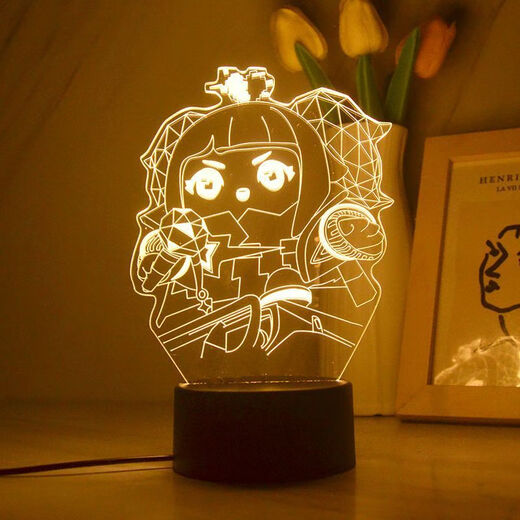 Nuevas luces periféricas de la fiesta de huevo Baker Styling coloridos luces nocturnas en los regalos de cumpleaños de la noche para niños Empacaje de la caja de regalo de 3899-9 Dongdong