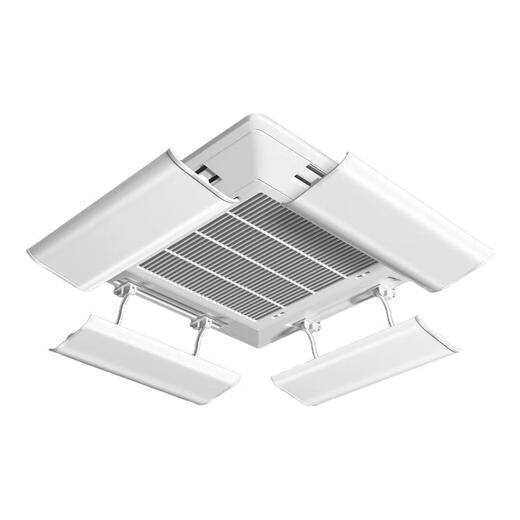 Little Queen (XIAO HUANG HOU) Central air conditioning outlet windshield office ceiling machine anti-direct blow ceiling machine four-sided air outlet wind deflector buckle style four-piece ceiling machine windshield 58cm