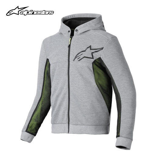 
Alpinestars CHROME a Star motorcycle riding suit sports ventilation breathable cycling hoodie motorcycle riding suit gray/heather black 9196 S