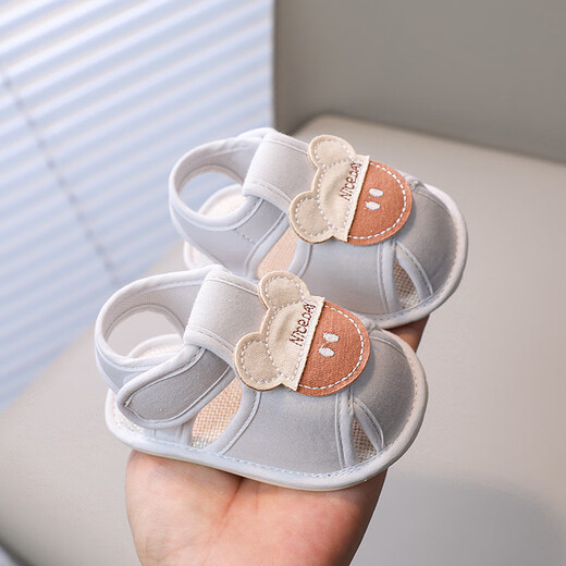Rui Menghua Xia Baby Kleinkindschuhe atmungsaktives Klettverschluss kann nicht von den Füßen von 0 bis 12 Monaten fallen 663 Pink 12 innere Länge 10 cm 3 bis 5 Monate Baby tragen