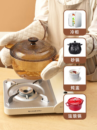 Ten Color Life High Temperature Resistant Anti-scalding Gloves for Steaming Oven, Extra Long and Thickened Cotton and Linen Anti-Slip Microwave Oven Insulated Gloves for Kitchen and Home Short Style 1 Pair