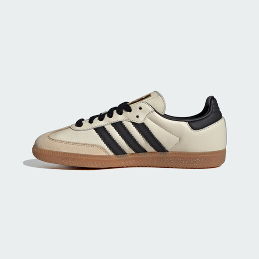 Adidas clover series SAMBA OG W women's casual shoes ID0478 off-white/light khaki 37