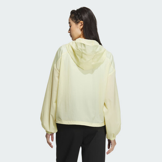 阿迪达斯 （adidas）女装舒适透气户外运动休闲外套 JZ1656  M 