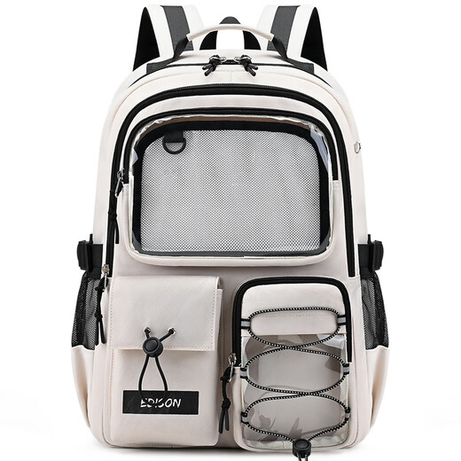 Edison爱迪生中学生书包高中护脊背包二次元潮流百搭双肩包痛包2579-2