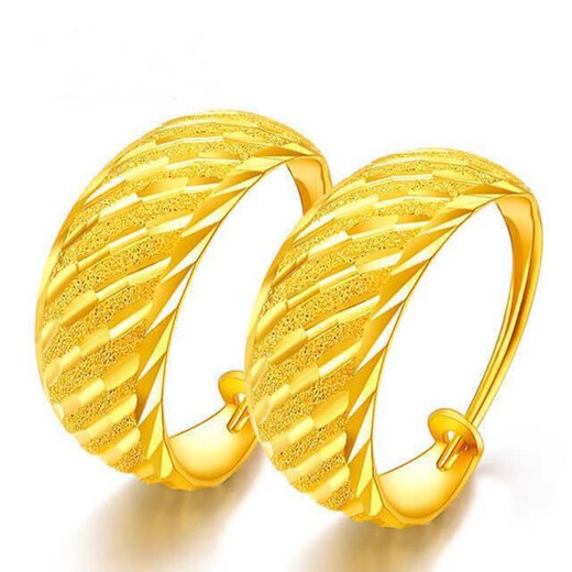 DL 1998 Fat Donglai same style alluvial gold Vietnamese baby's breath carved earrings brass gold-plated women's earrings baby's breath earrings