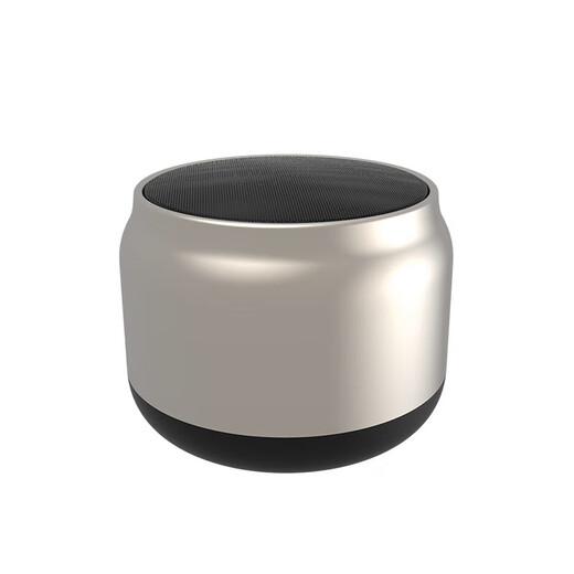 Wireless bluetooth speaker outdoor portable mini small audio desktop car subwoofer high volume high definition sound quality champagne gold super bass + long battery life