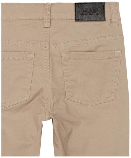 Silver Jeans Co. Boy Nat1349, Khaki Khaki 4-5 Slim