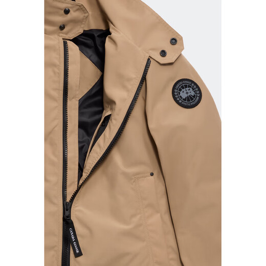 加拿大鹅（Canada Goose）Rosedale 男士黑标夹克户外休闲上衣大鹅外套 2448MB 1483 沙漠色 S