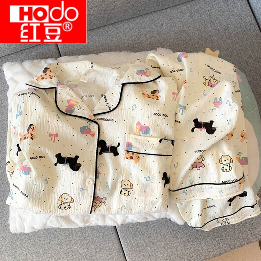 
Pangdongdulai Supermarket is selling Japanese HelloKitty pure cotton gauze pajamas for women's spring and autumn long sleeves 2025 new Yunduo Cotton-6628# Striped rabbit double length XL [Suggested 120-140Jin [Jin equals 0.5 kg]]