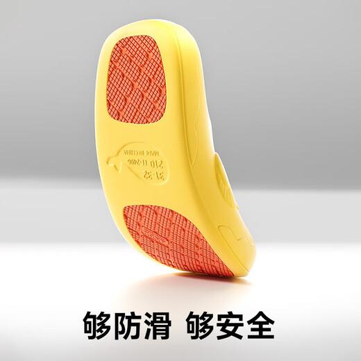 Goluofei Anti-Slip Children's Slippers Summer Boys and Girls Bath Bath Bathon Cartoon Sandales pour enfants de taille moyenne 29 -30