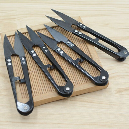 Ciseaux à fil Lida, ciseaux à fil, ciseaux en forme de ressort, ciseaux de tailleur en acier inoxydable, ciseaux à point de croix, paquet de douze de la ligne Lida