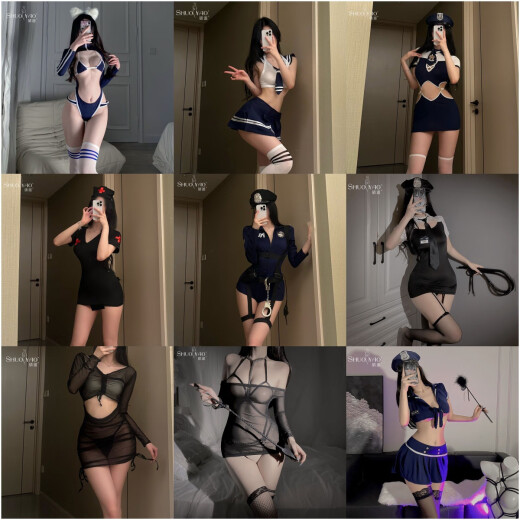 性感学生jk制服诱惑火辣护士服角色扮演激情女套装 1048制服不含袜 均码