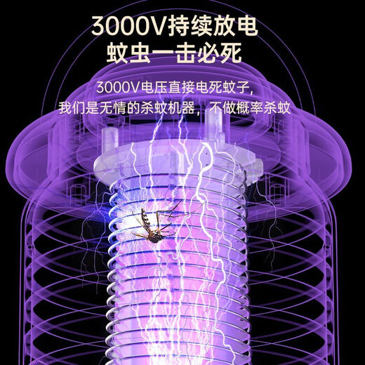 Joyoung Jiaren Mosquito Killer Lamp Mosquito Killer New Home Bedroom Silent Indoor and Outdoor Baby Mosquito Repellent Radiation-free Artifact Makaqi Basic Plug-in Model Can Only be Plugged in Safe and Efficient Mosquito Repellent Lamp Suitable for Mothers and Infants