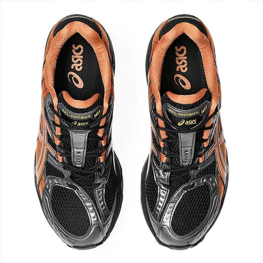 Asics Gel-Nimbus 10.1 Asics Retro Rust Orange Black Blocking Mesh Mesh and Women Sports Chaussures de course 1203A543-004 39.5