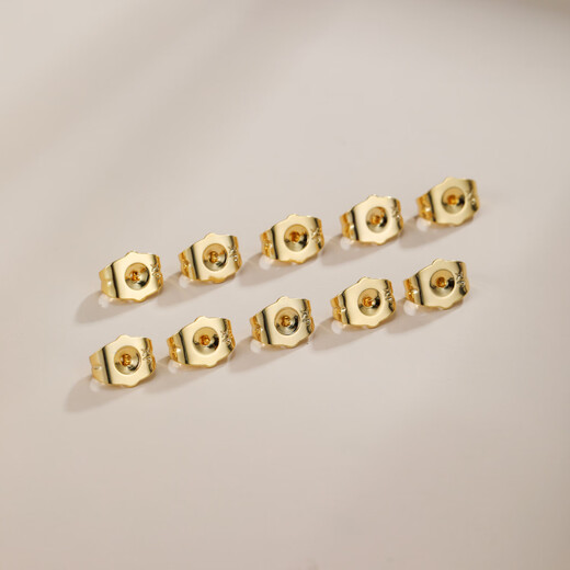 XUPING Xuping jewelry ear plugs, ear caps, ear plugs, ear studs, alloy accessories, rear plugs, short silicone ear plugs, 30 pairs