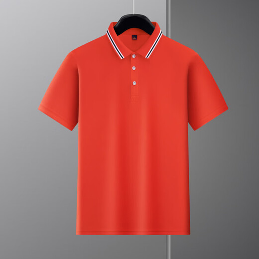 Skala Paul 2025 Sommer Neues Lappel kurzärärmig T-Shirt Herren-halbärmelige Business Casual T-Shirt Herren Kleidung Feste Farbe loser Bzjm679 Black M.