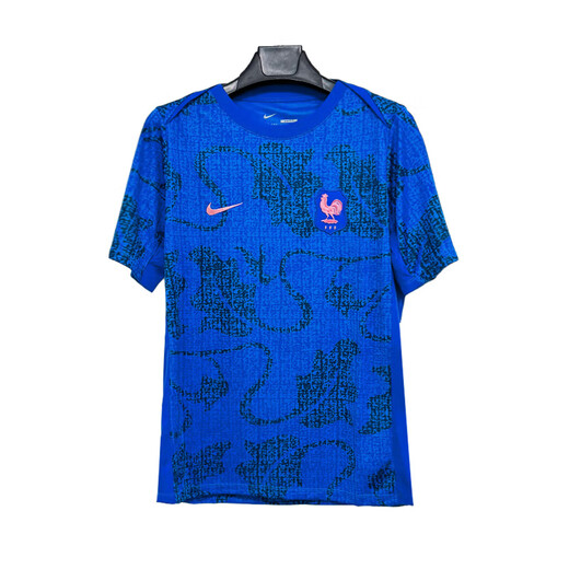 Nike Nike French football warm-up training rest short-sleeved football uniform FZ9710-438 A warehouse FZ9710-438 S
