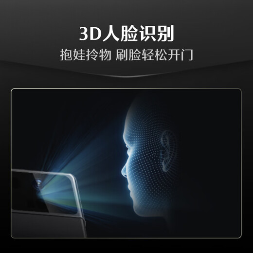 DESMAN smart door lock C-level lock cylinder 3D face recognition large screen fingerprint electronic lock Dasheng Q5FPro (lower photo version)